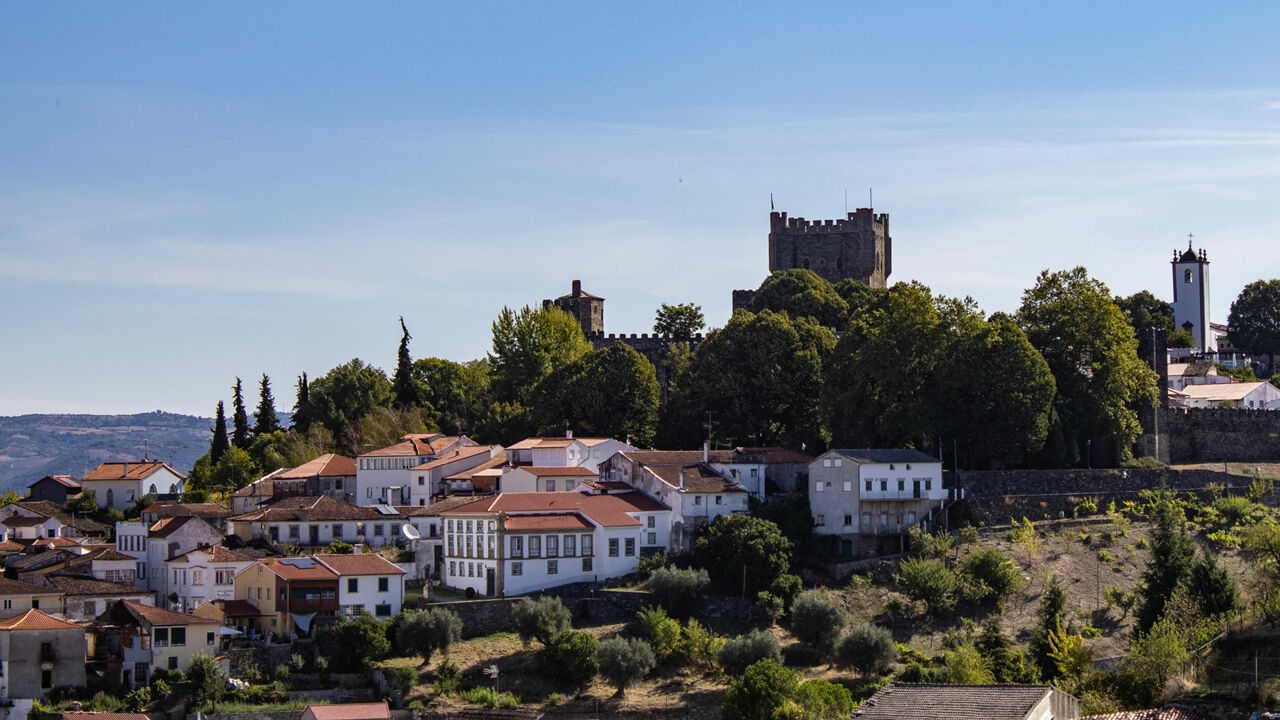 mittelalterliche Burg in Bragança, Portugal