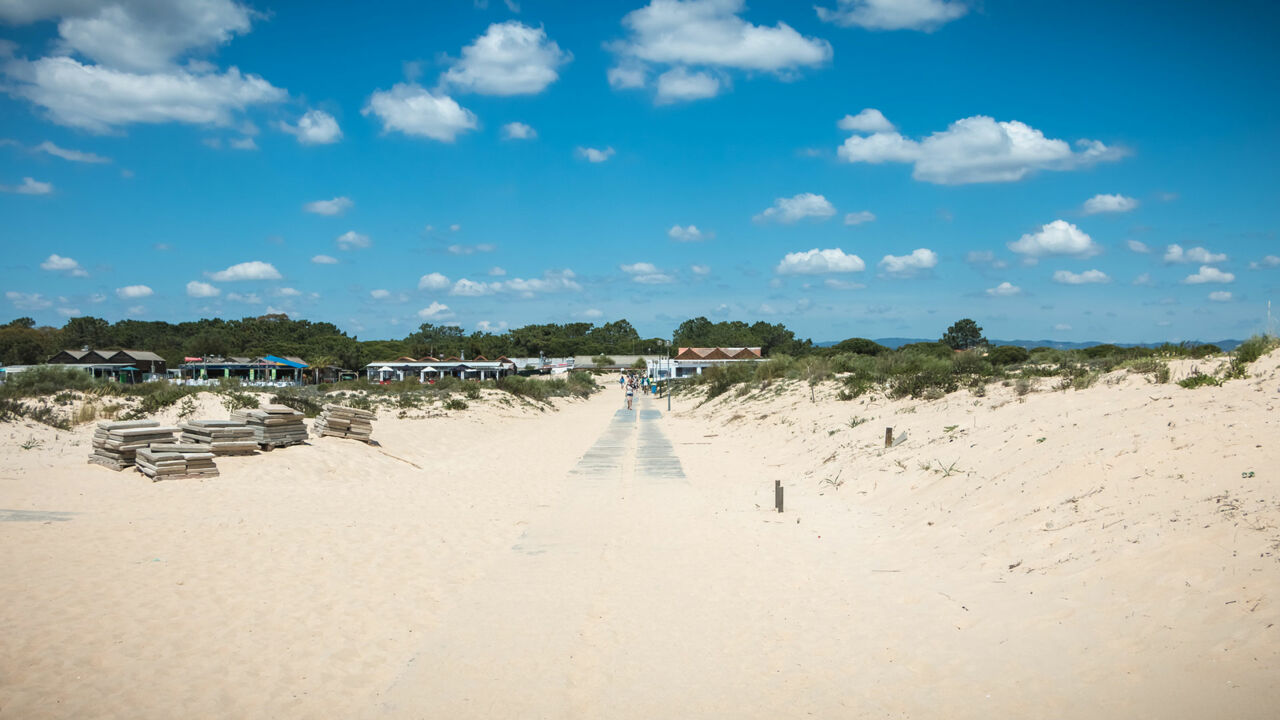 Hauptstrand der Ilha de Tavira, Algarve