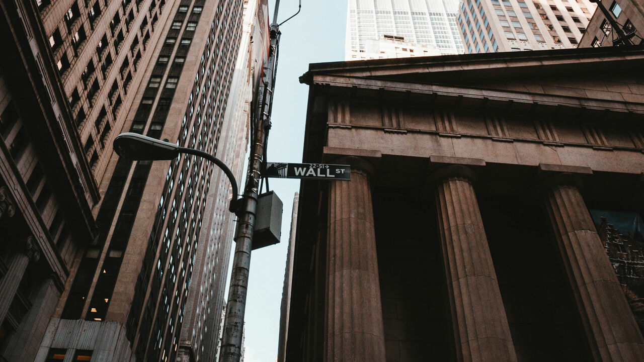 Wall Street, Finanzdistrikt in New York
