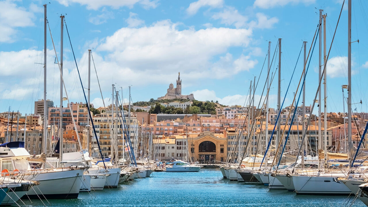Der Alte Hafen in Marseille