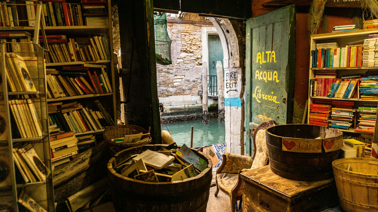 CEWE Leserfoto, alte Bücherei in Venedig