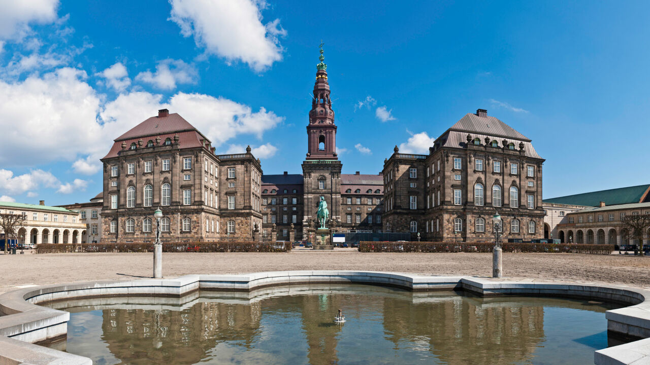 Schloss Christiansborg in Kopenhagen