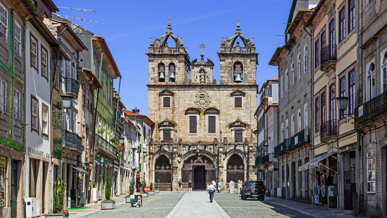 Kathedrale von Braga von außen