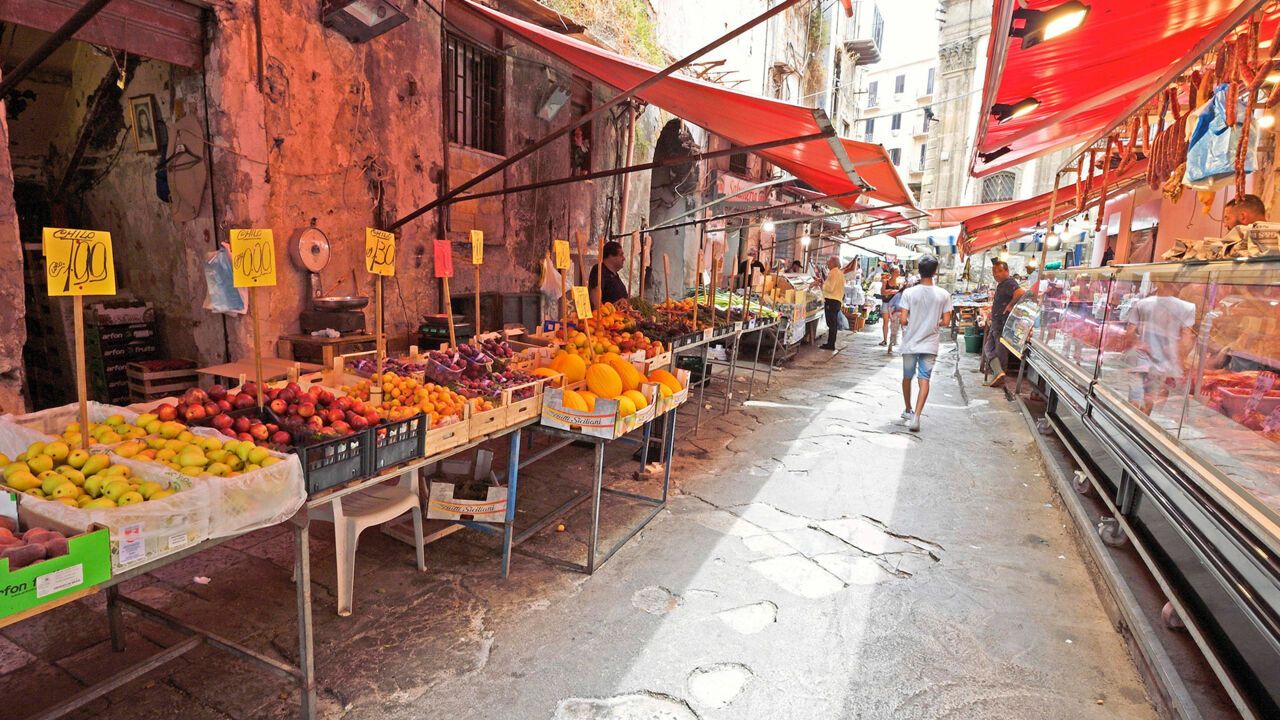 Mercato di Ballarò, Markt in Palermo