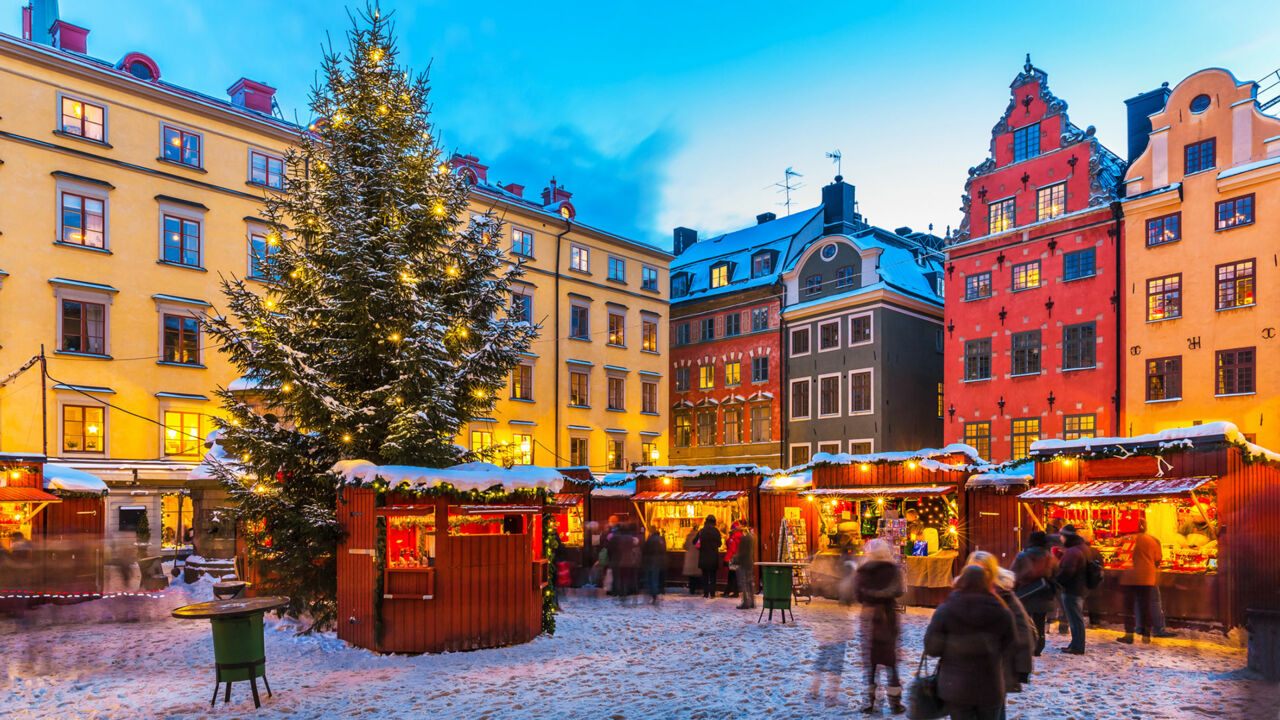 Stortorgets Julmarknad, Weihnachtsmarkt in der Altstadt von Stockholm