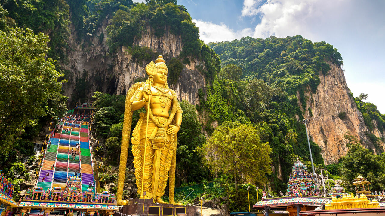 Batu-Höhlen im Norden von Kuala Lumpur