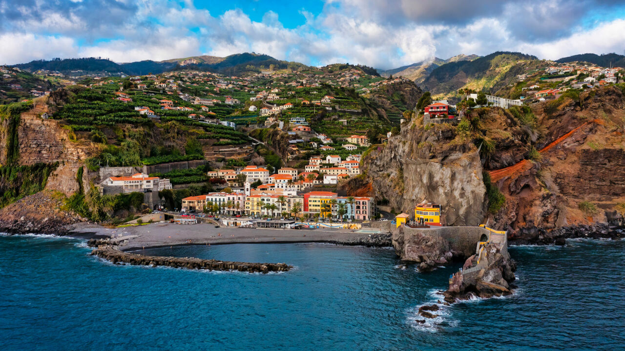 Ponta do Sol, Badebucht, Strand auf Madeira