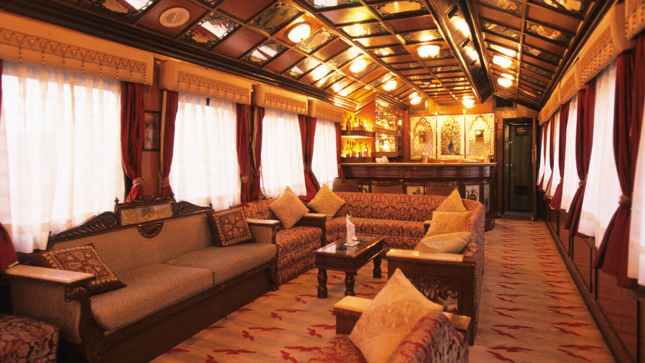 Inneneinrichtung im Palace on Wheels