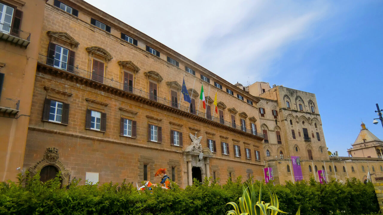 Palazzo Reale/Palazzo dei Normanni in Palermo, Sizilien