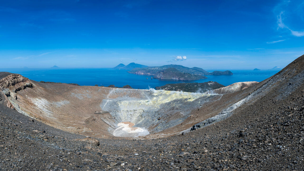 Gran Cratere, Insel Vulcano, Liparische Inseln