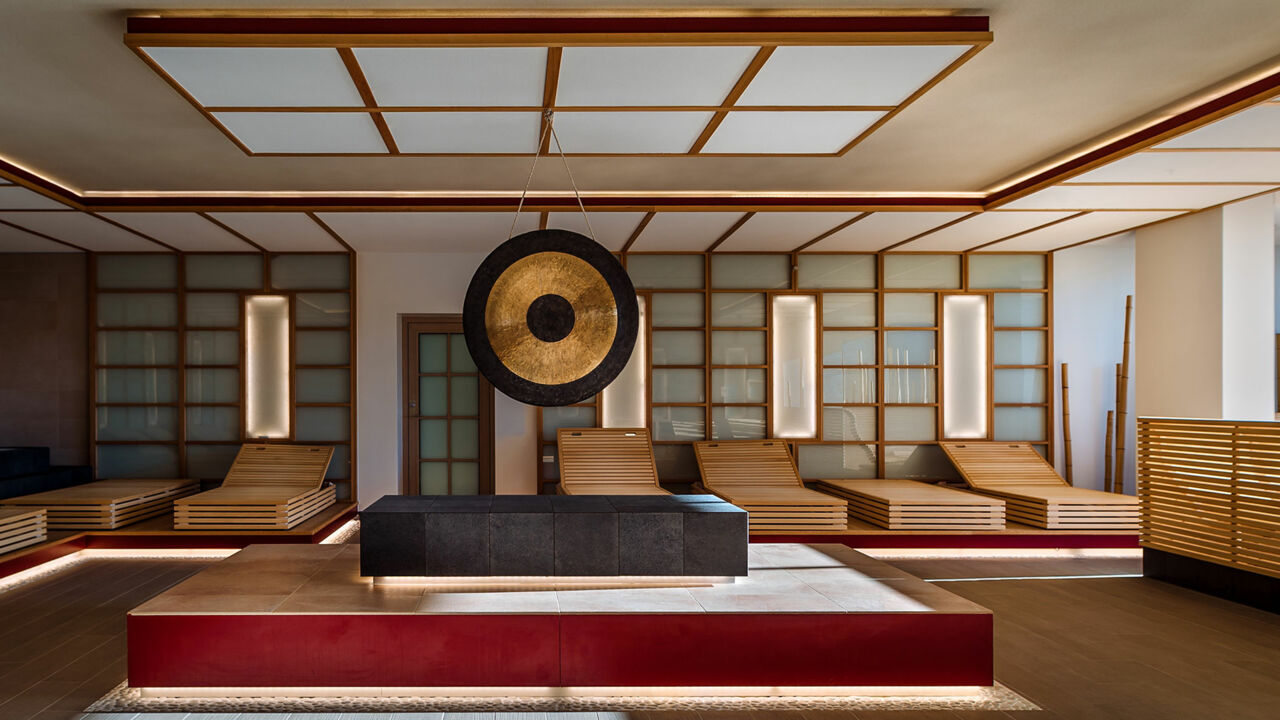 japanische Meditations-Sauna im Hotel „The Well“