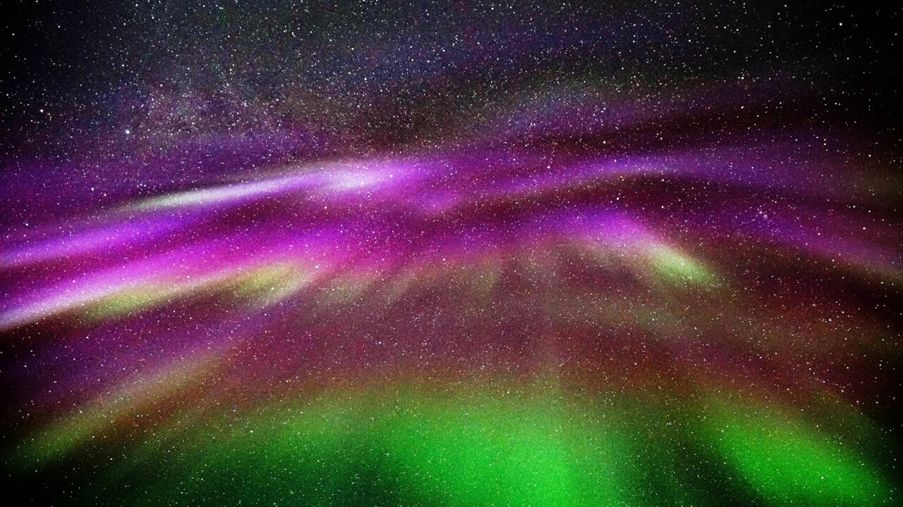 Nordlichter über Tromsø