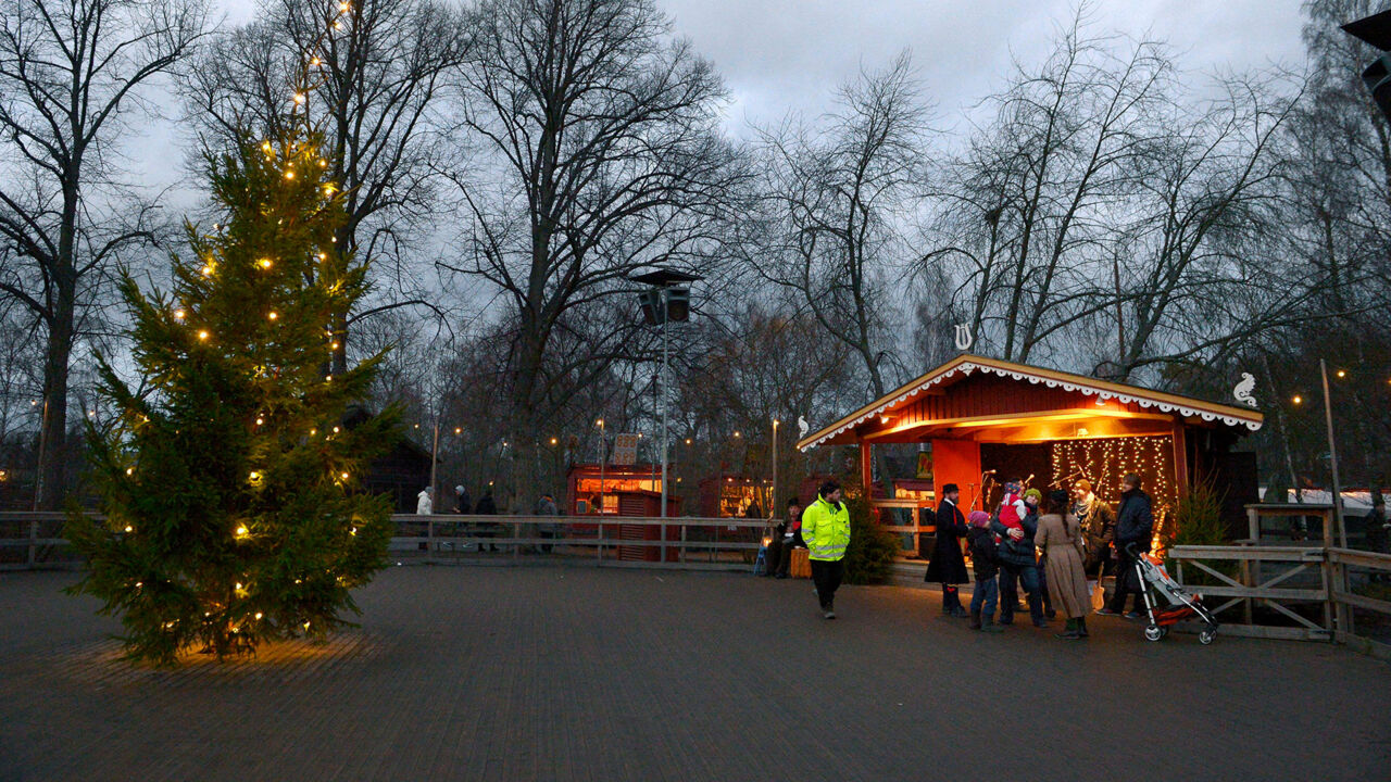 Weihnachtsmarkt im Freilichtmuseum Skansen