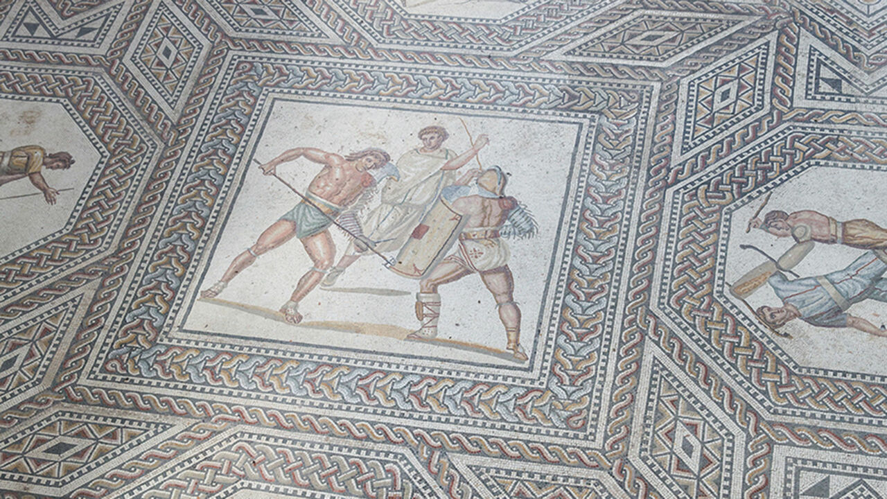 Roemisches Mosaik