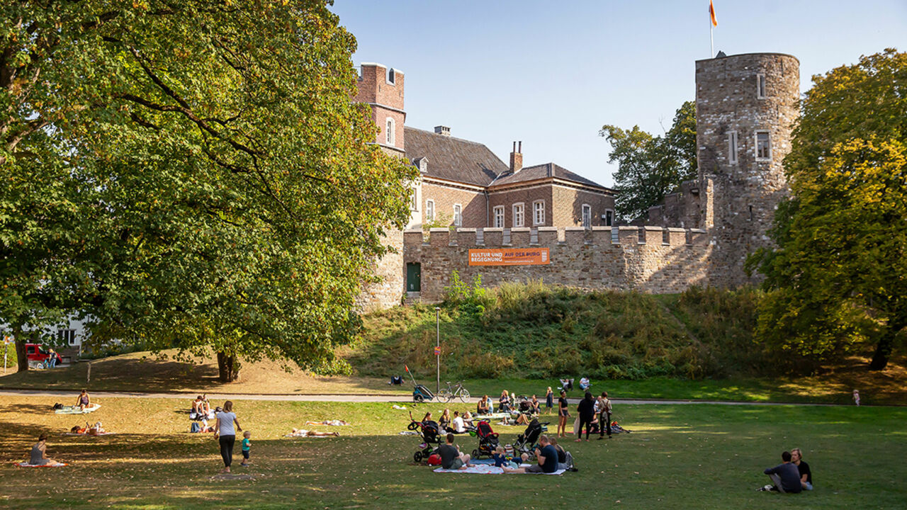 Park rund um die Burg Frankenberg