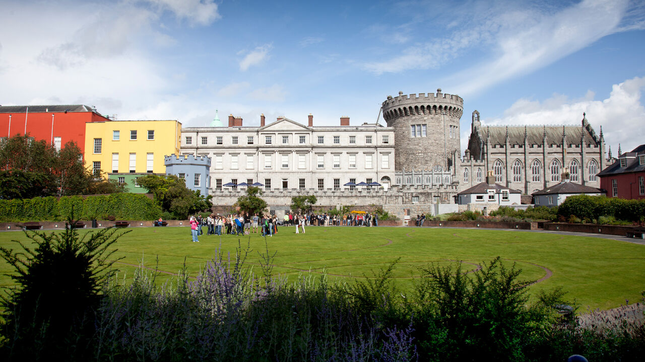 Außenansicht des Dublin Castle
