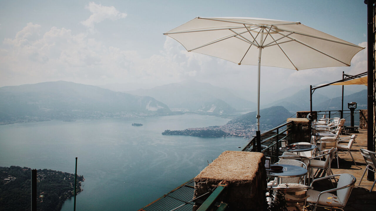 Lago Maggiore, Blick vom Sasso del Ferro