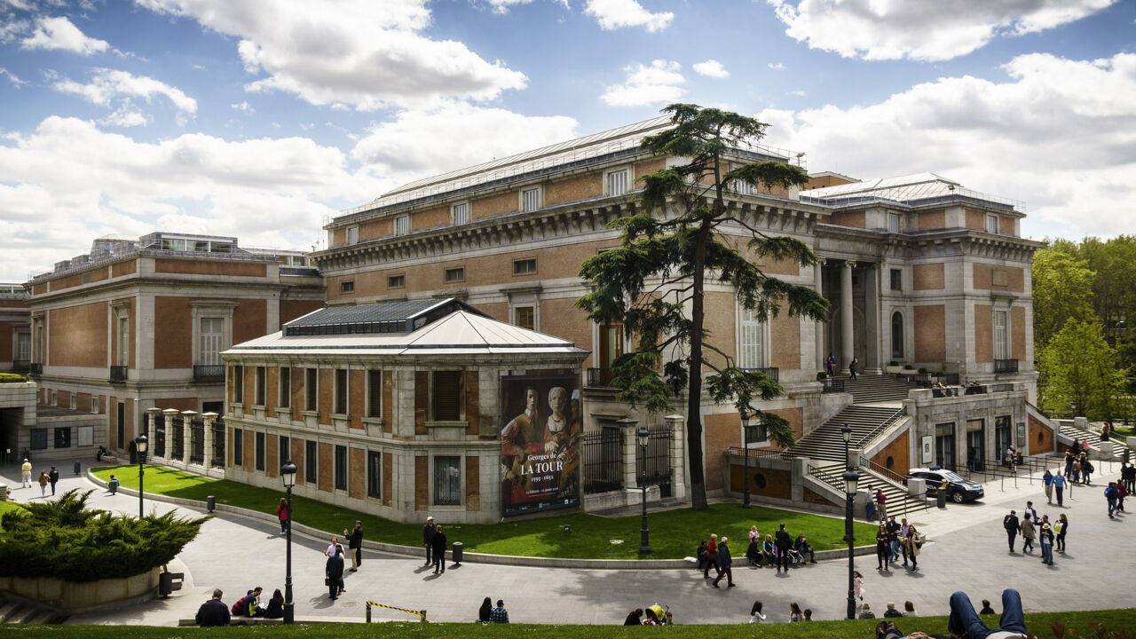 Gebäudekomplex des Museo del Prado in Madrid