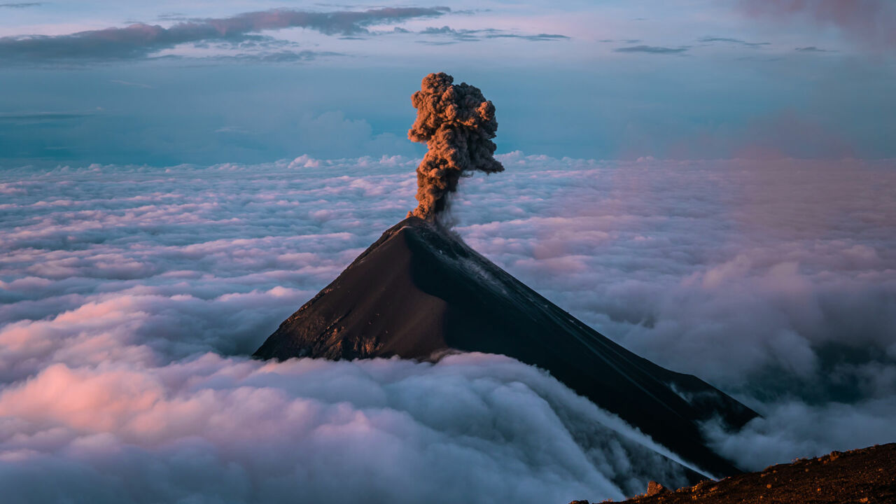 Vulkan Fuego, Guatemala