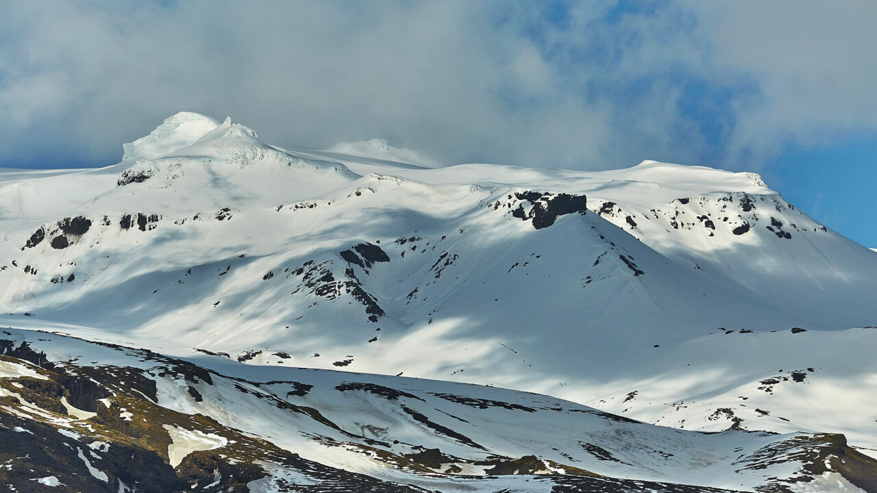 Gletscherlandschaft des Eyjafjallajökull