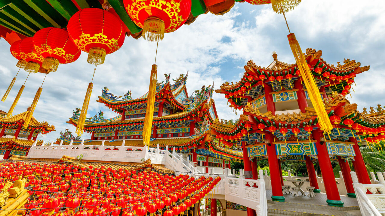 Thean Hou Tempel auf den Robson Heights, Kuala Lumpur