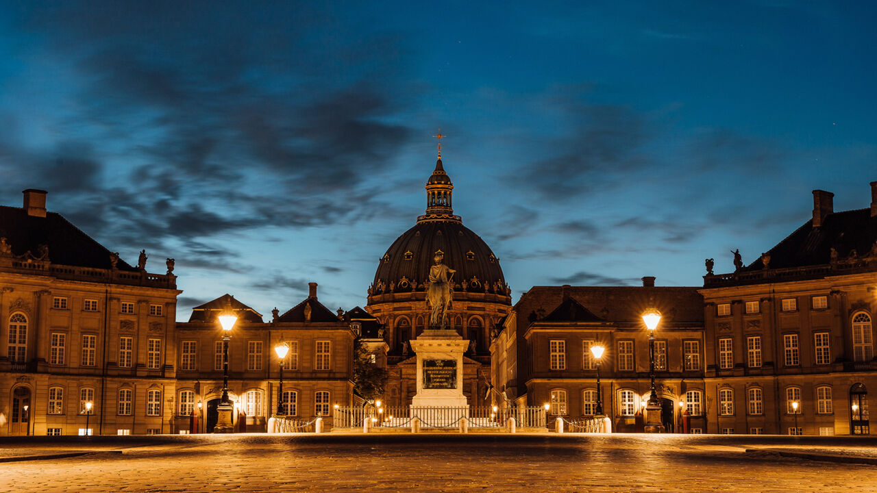 Kopenhagen Schloss Amalienborg