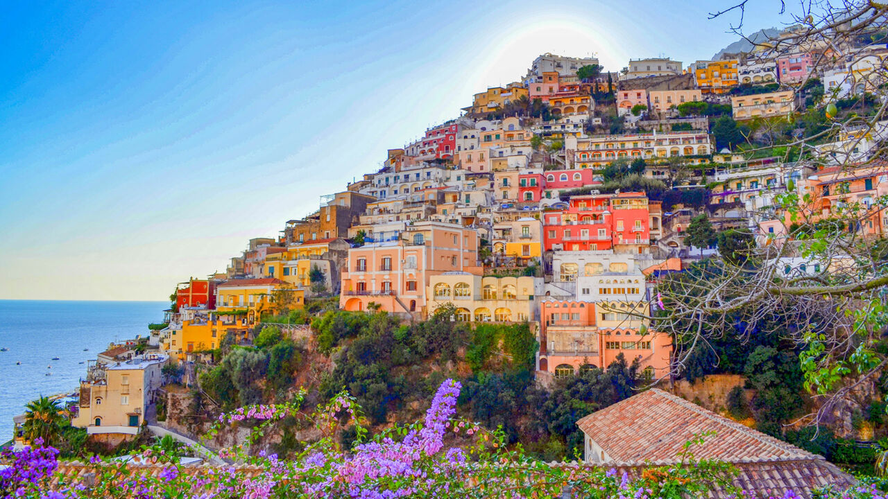 Positano an der Amalfiküste