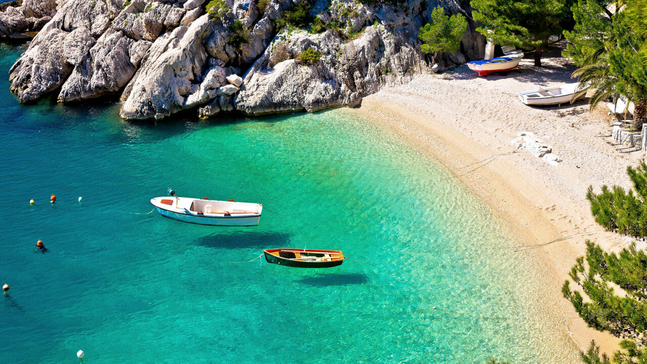 Die Bucht von Punta Rata in Kroatien