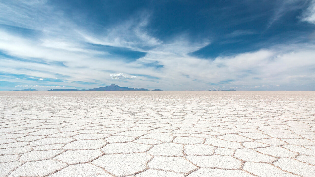 Salar de Uyuni, größte Salzwüste der Welt (Bolivien)
