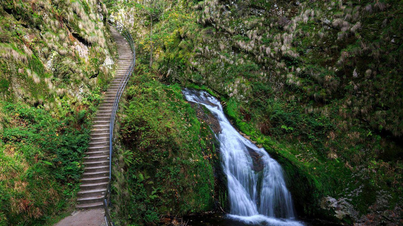 Allerheiligen-Wasserfälle im Nationalpark Schwarzwald