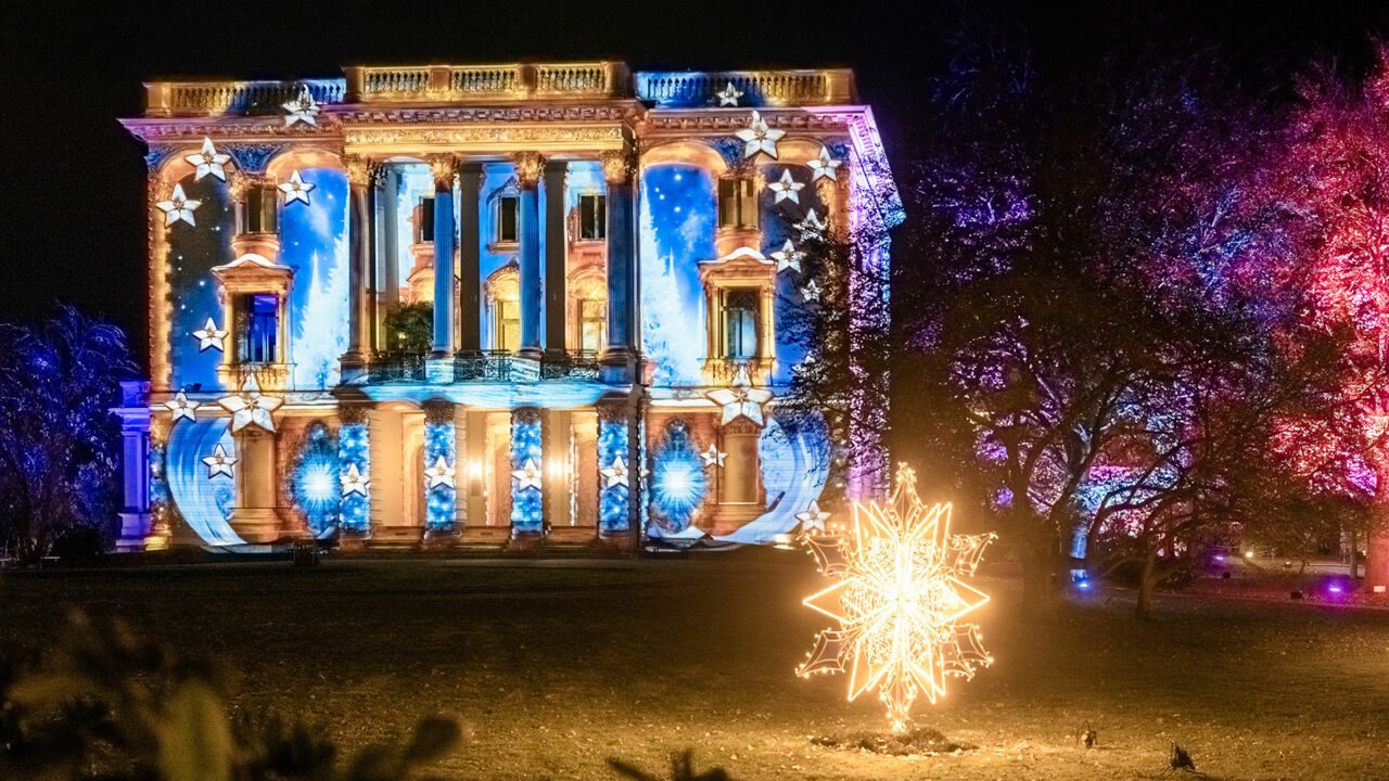 Christmas Garden in Leipzig