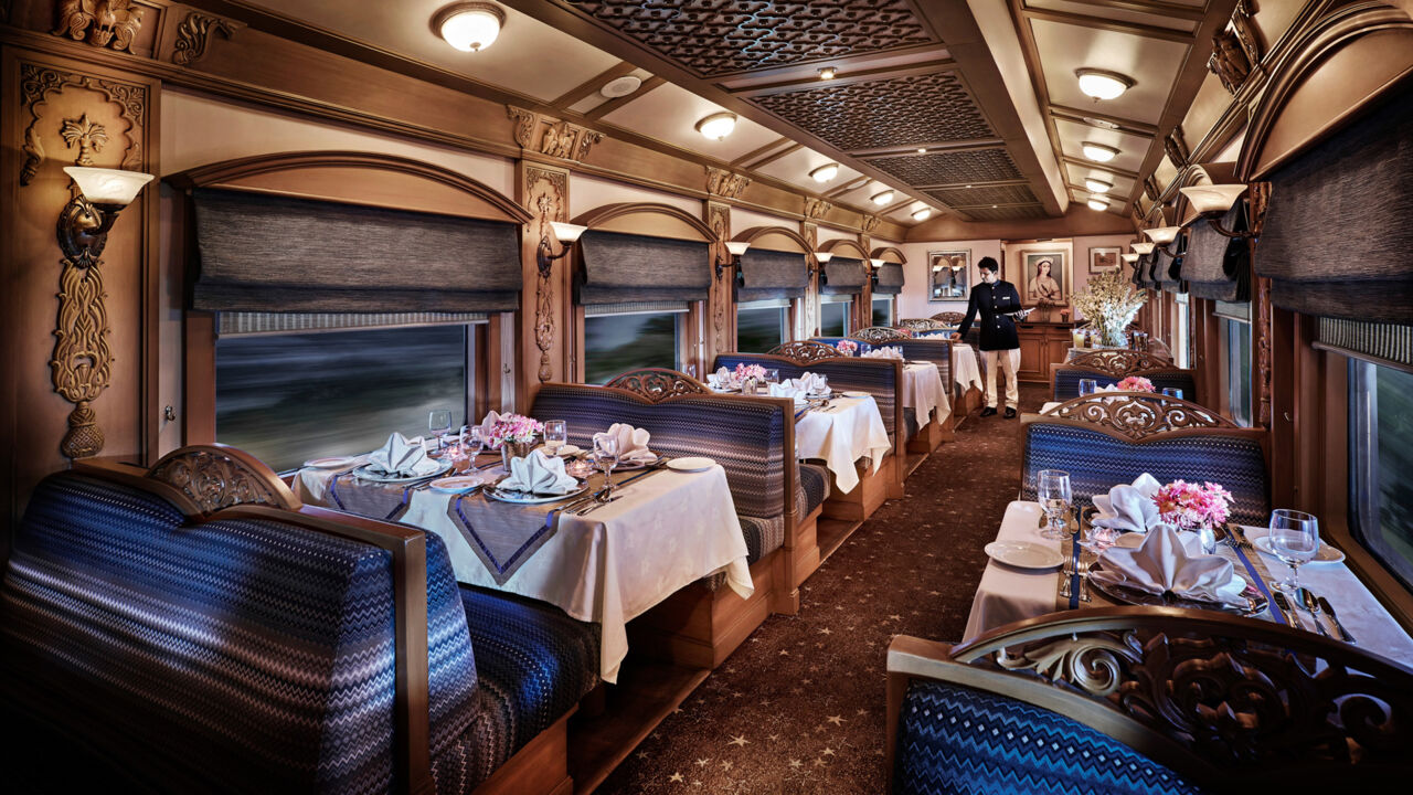 Restaurantwagen im Toy Train