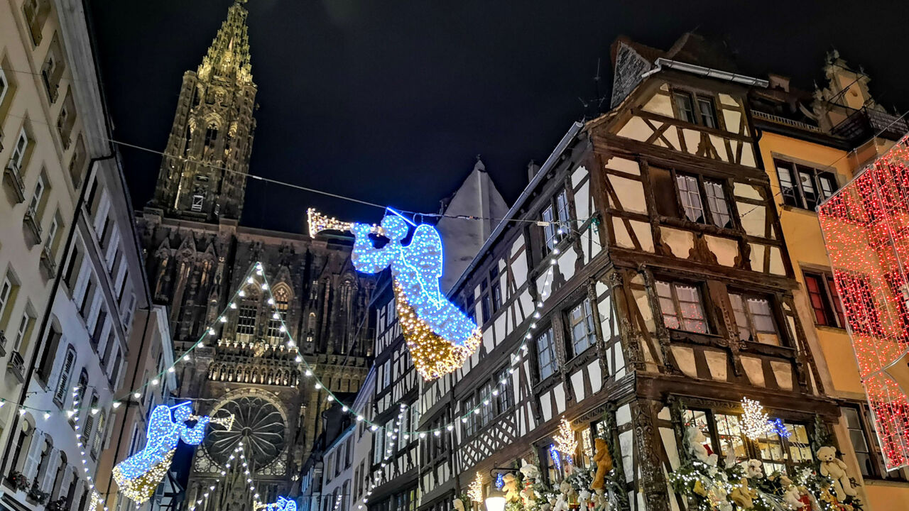 Weihnachtsmarkt Straßburg, Münster und Dekoration 
