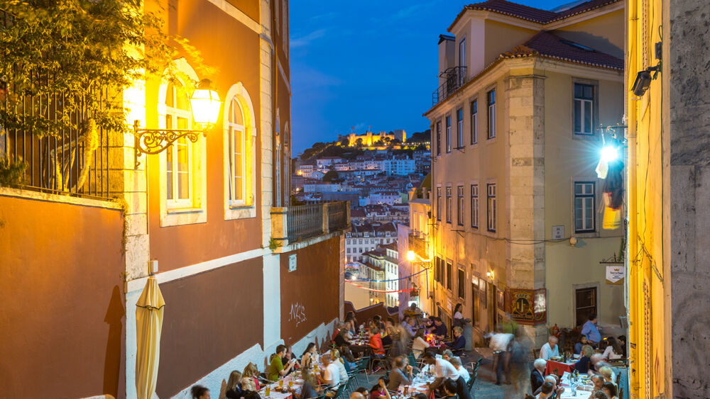 Die besten Aussichtspunkte von Lissabon Calcada do Duque Chiado