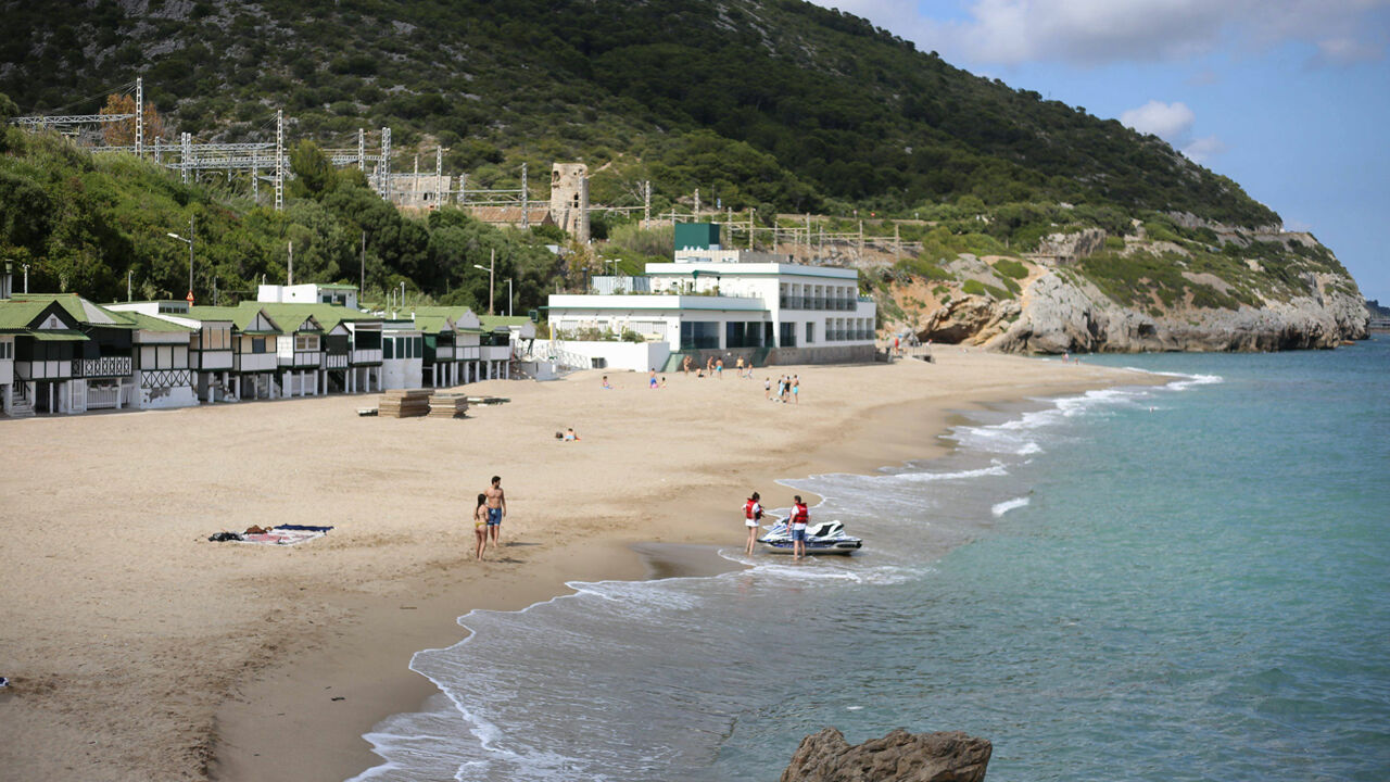 Strand von Garraf, Costa Barcelona