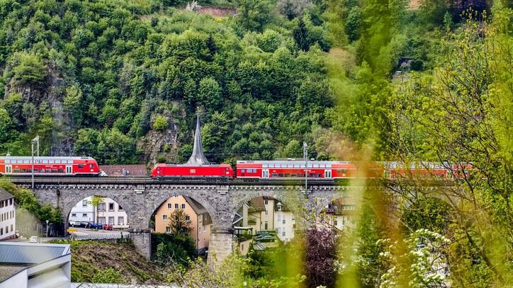 Schwarzwaldbahn in Hornberg
