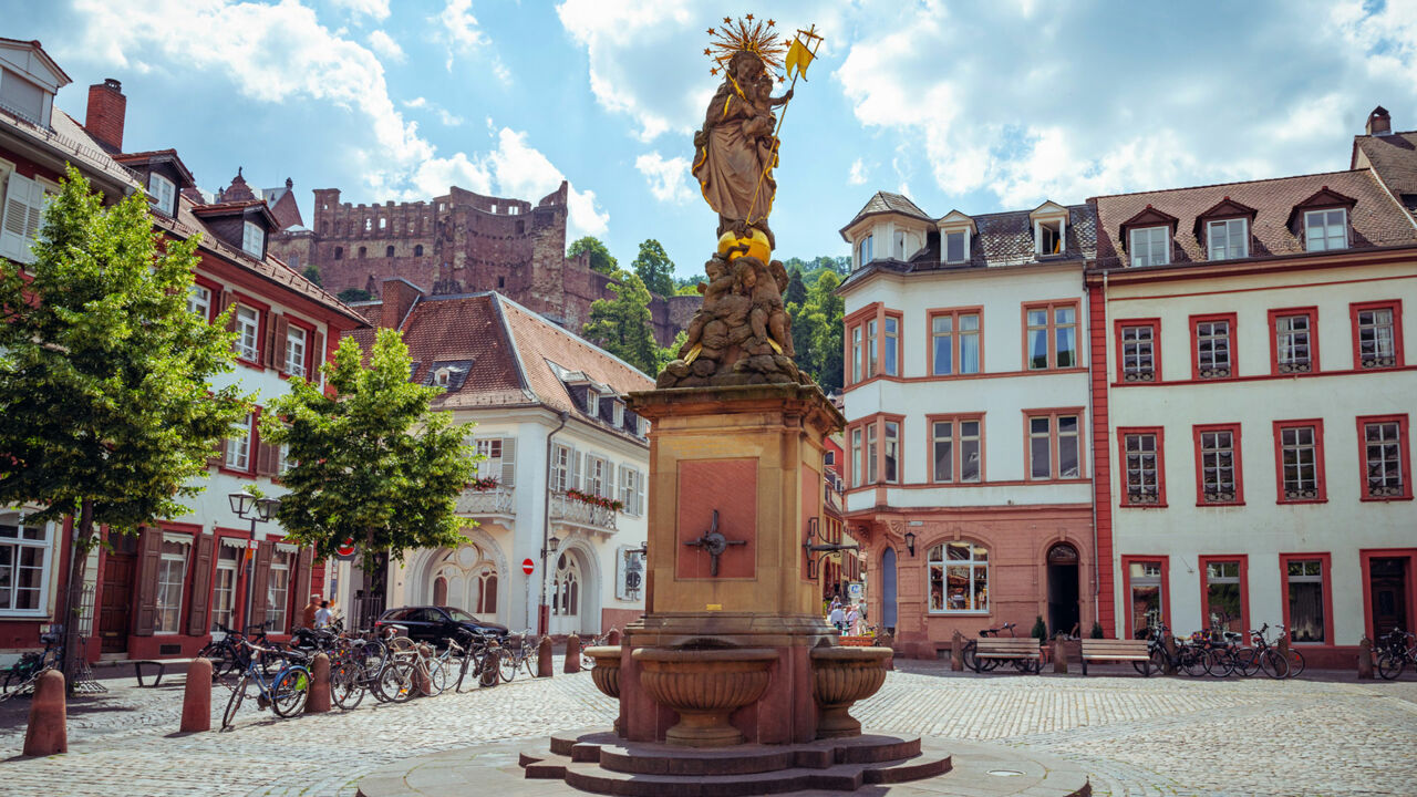 Kornmarkt in Heidelberg