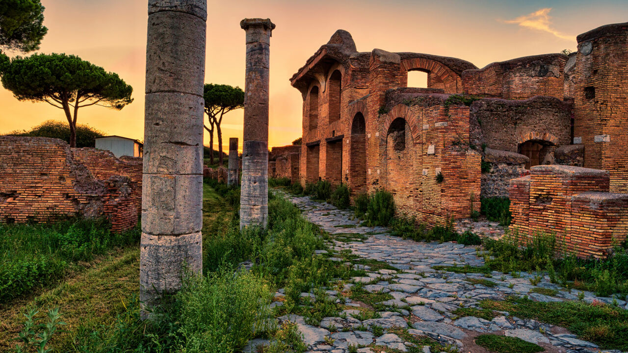 Ostia Antica, in der Nähe von Rom 