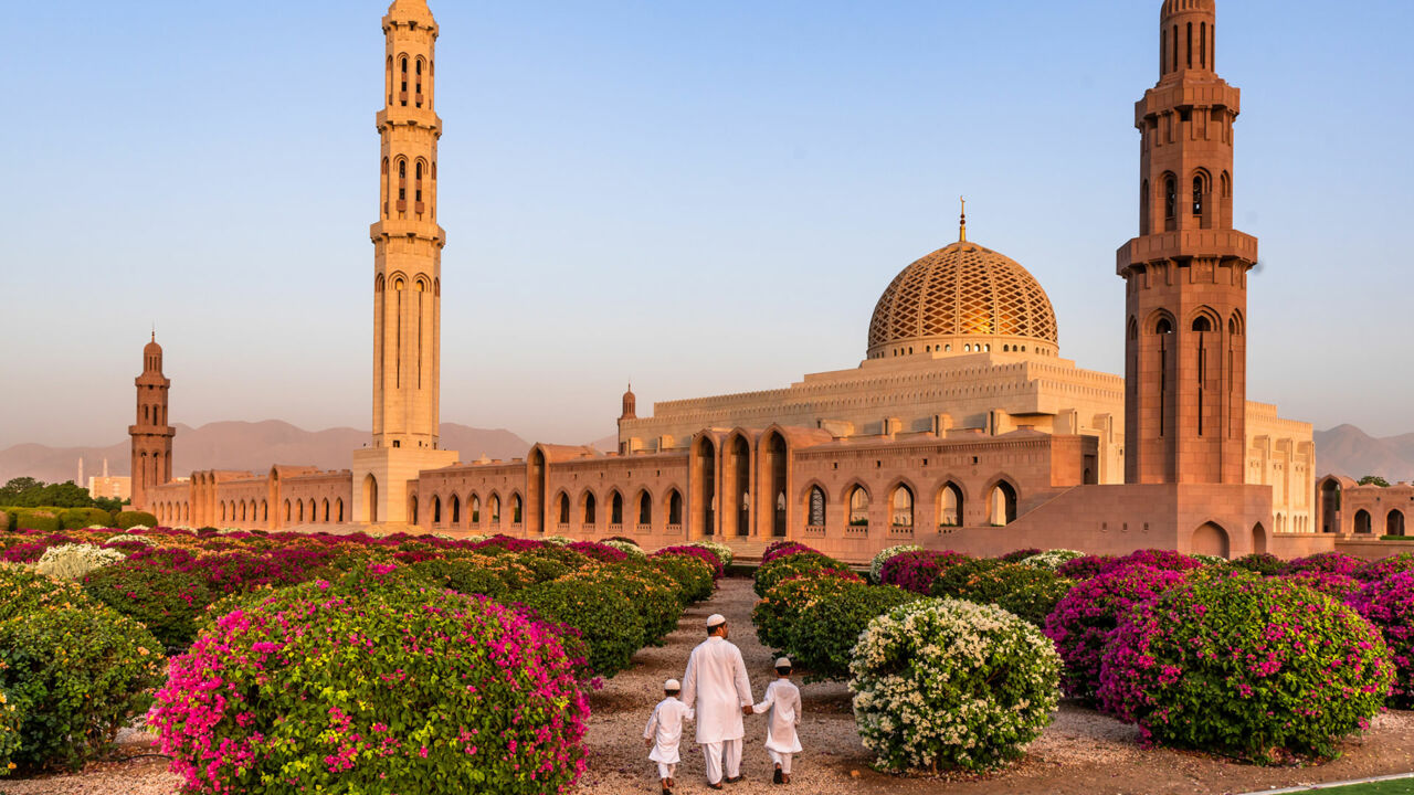 Sultan-Qabus-Moschee in Maskat, Oman