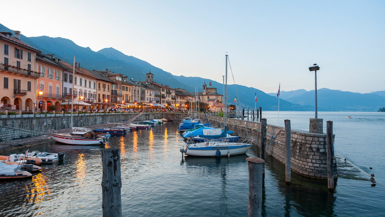 Boote in Cannobio, Lago Maggiore