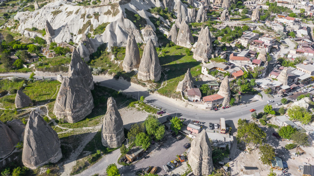 Göreme, Dorf in Kappadokien, Türkei
