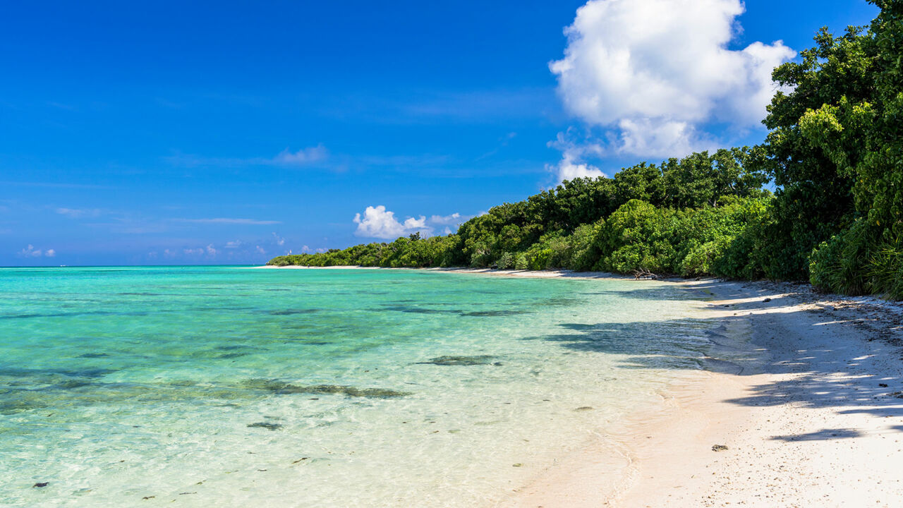 Taketomi, Insel der Okinawa-Inseln, Kaiji Beach