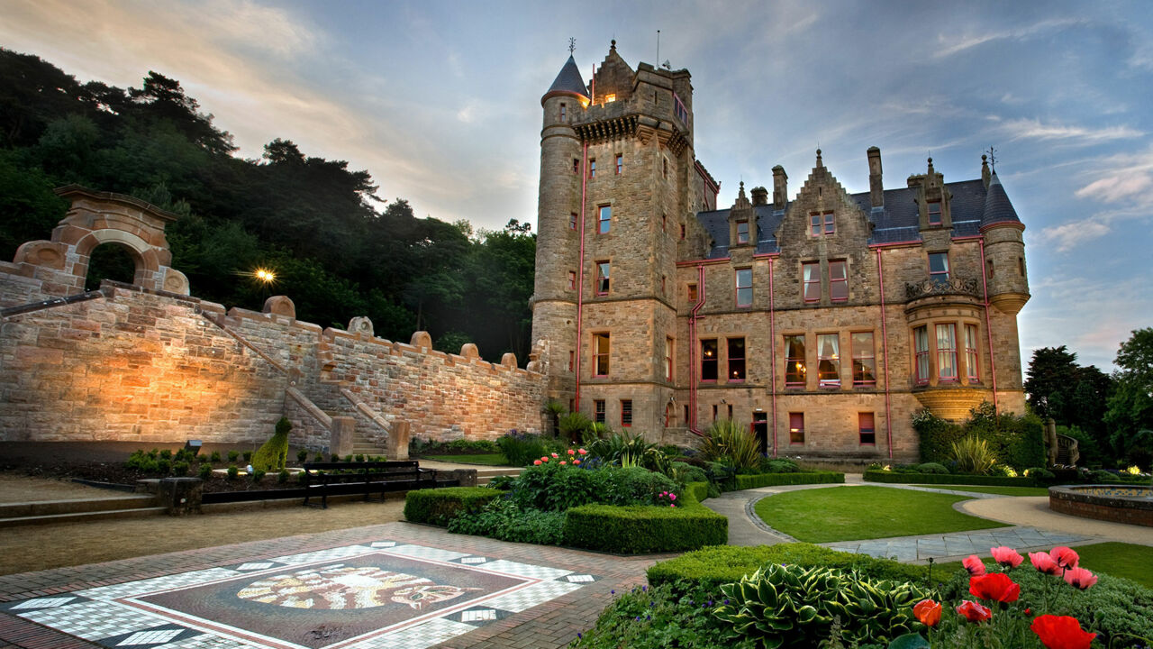 Belfast Castle am Cave Hill