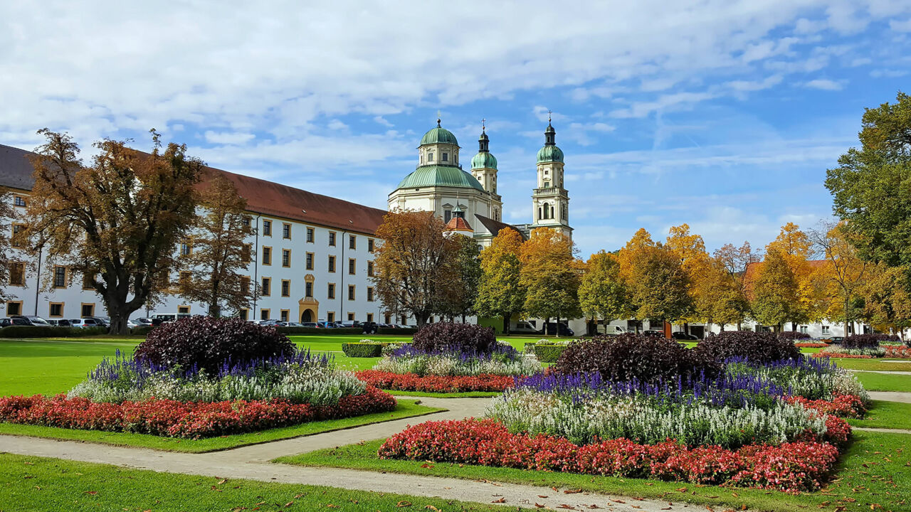 Hofgarten und Orangerie in Kempten