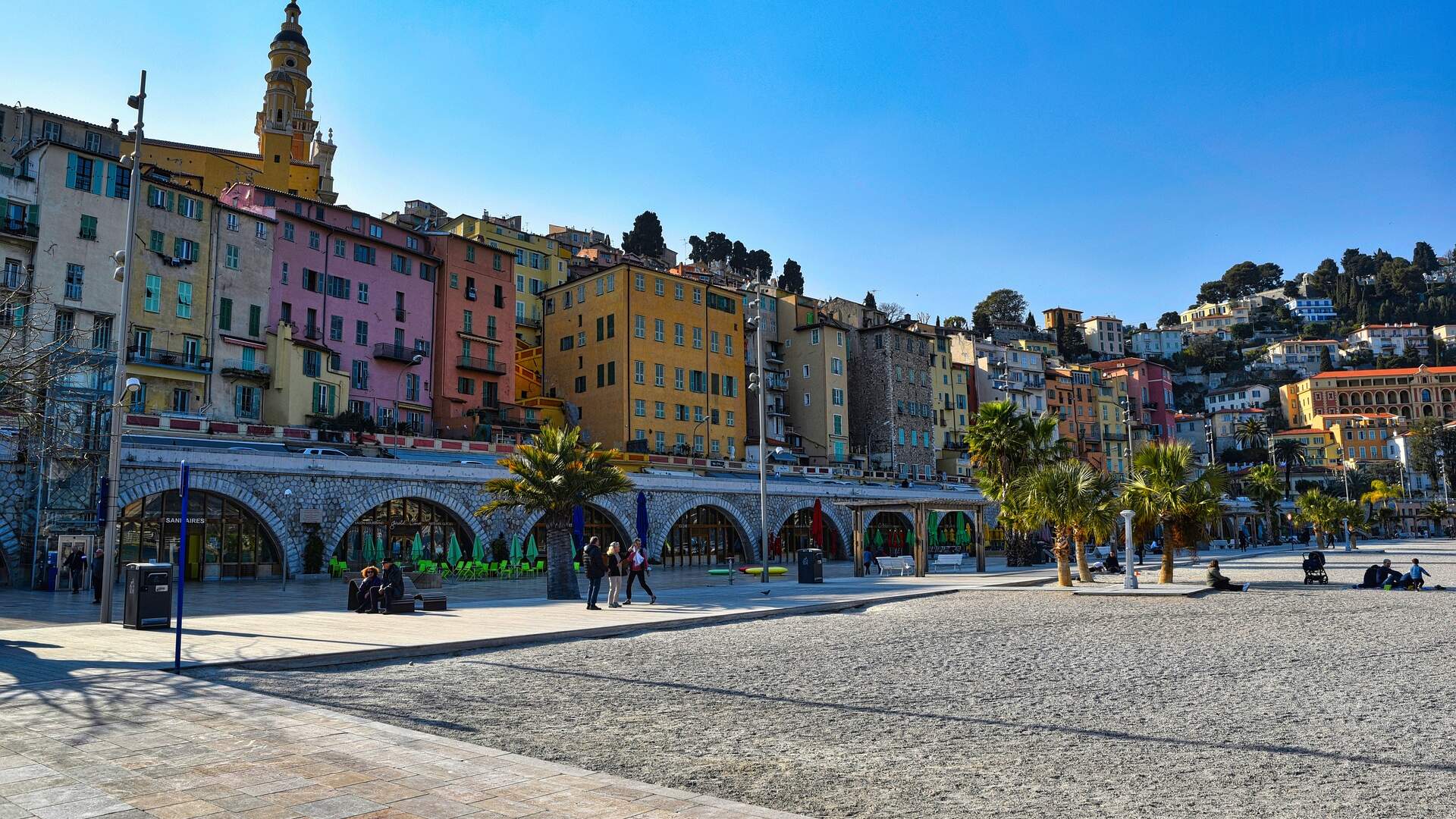 Menton an der Côte d’Azur, Altstadt