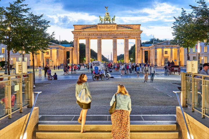 Das Brandenburger Tor in Berlin