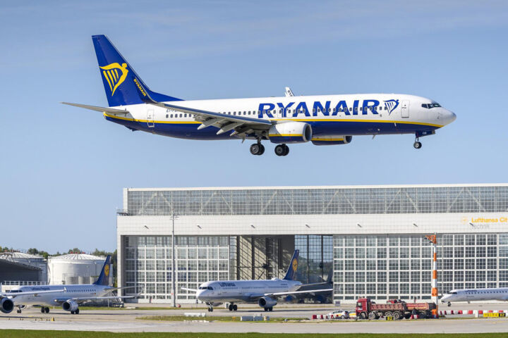 Flughafen Ryanair