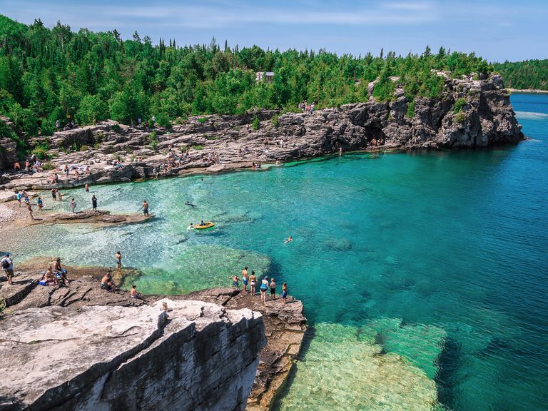 Indian Head Cove in Ontario, Kanada