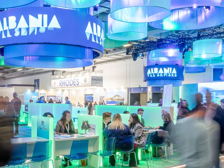 Albanien tritt 2025 als Partnerland der ITB Berlin auf.  Albanien ITB Messe, Berlin