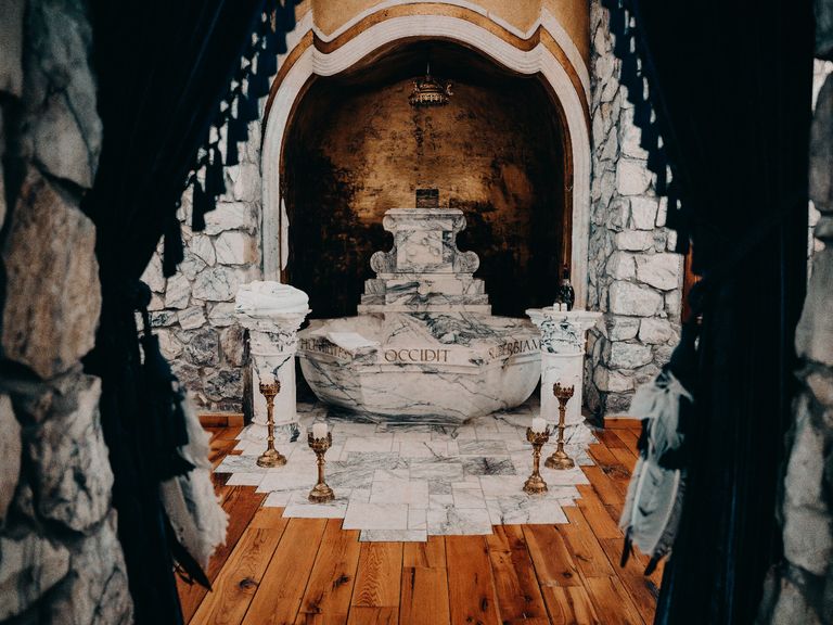 Badezimmer im Sacred House